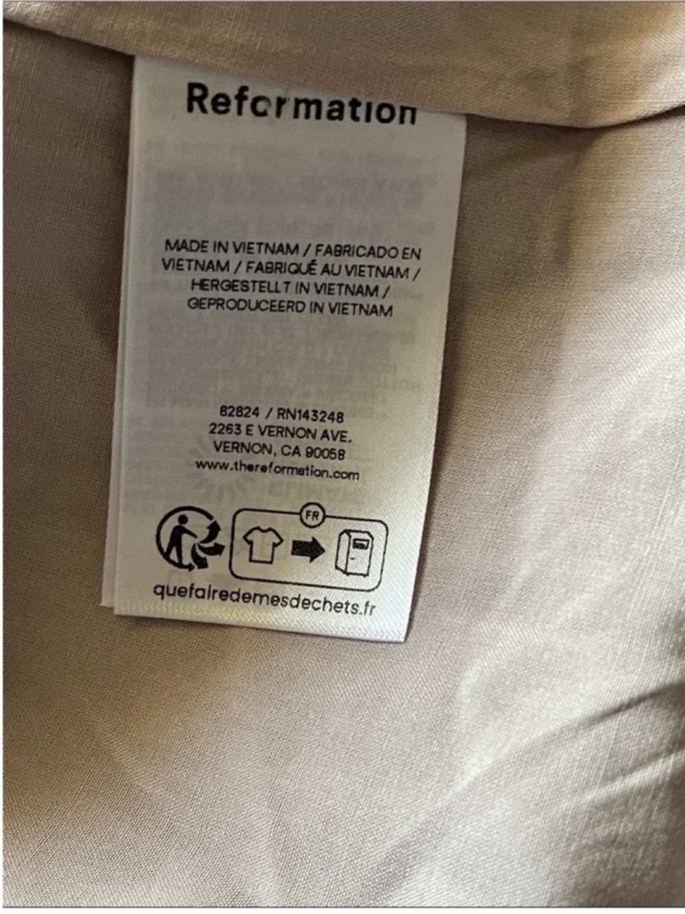Reformation Rhett Midi Dress in Audrie Check - Picture 10 of 11